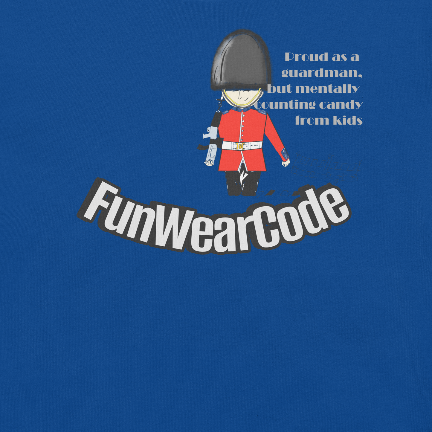 Unisex Guardsman T-shirt - Classic English Style Tee for Fun-Loving Souls | FunWearCode