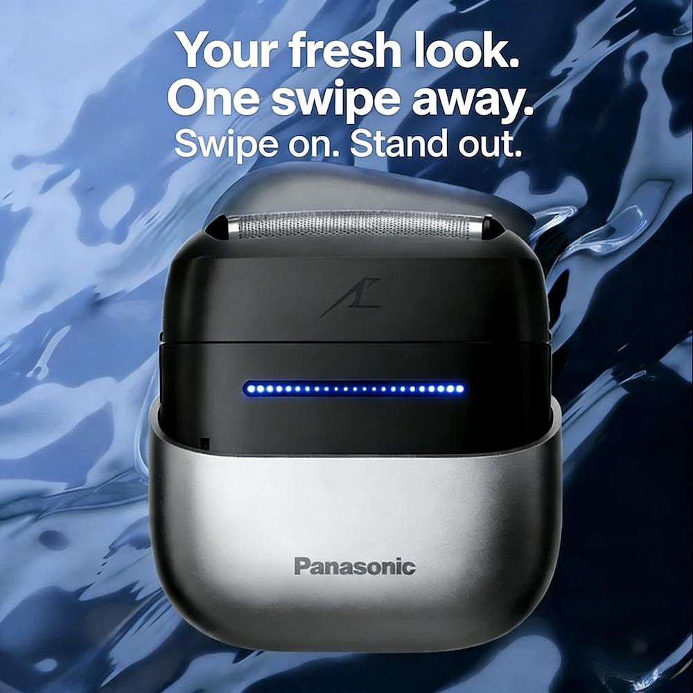 Panasonic Electric Shaver | Swipe Right - Easy Travel | FunWearCode's Selection