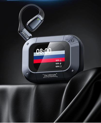 Écouteurs sans fil sport traducteur AI – Écrans tactiles LCD, écouteurs Bluetooth avec micro HD | Sélection FunWearCode