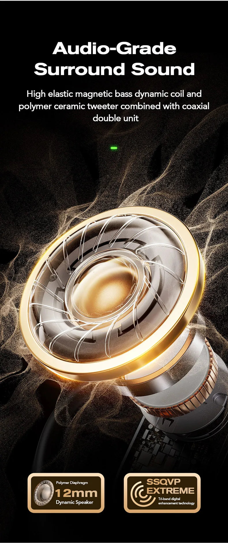 Écouteurs sans fil sport traducteur AI – Écrans tactiles LCD, écouteurs Bluetooth avec micro HD | Sélection FunWearCode