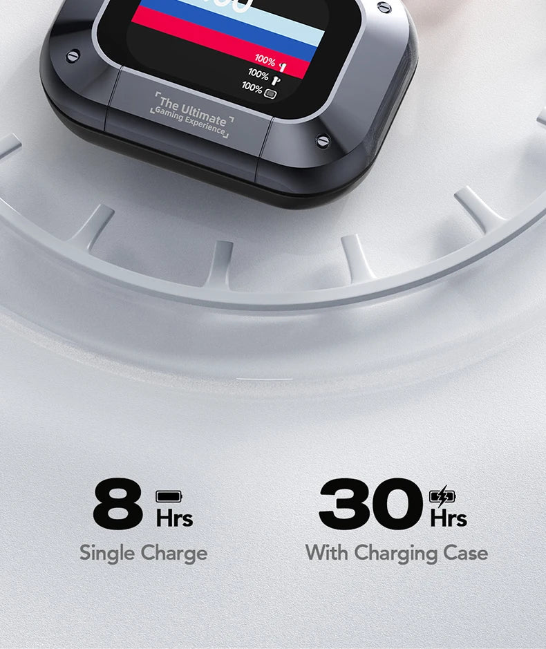 Écouteurs sans fil sport traducteur AI – Écrans tactiles LCD, écouteurs Bluetooth avec micro HD | Sélection FunWearCode