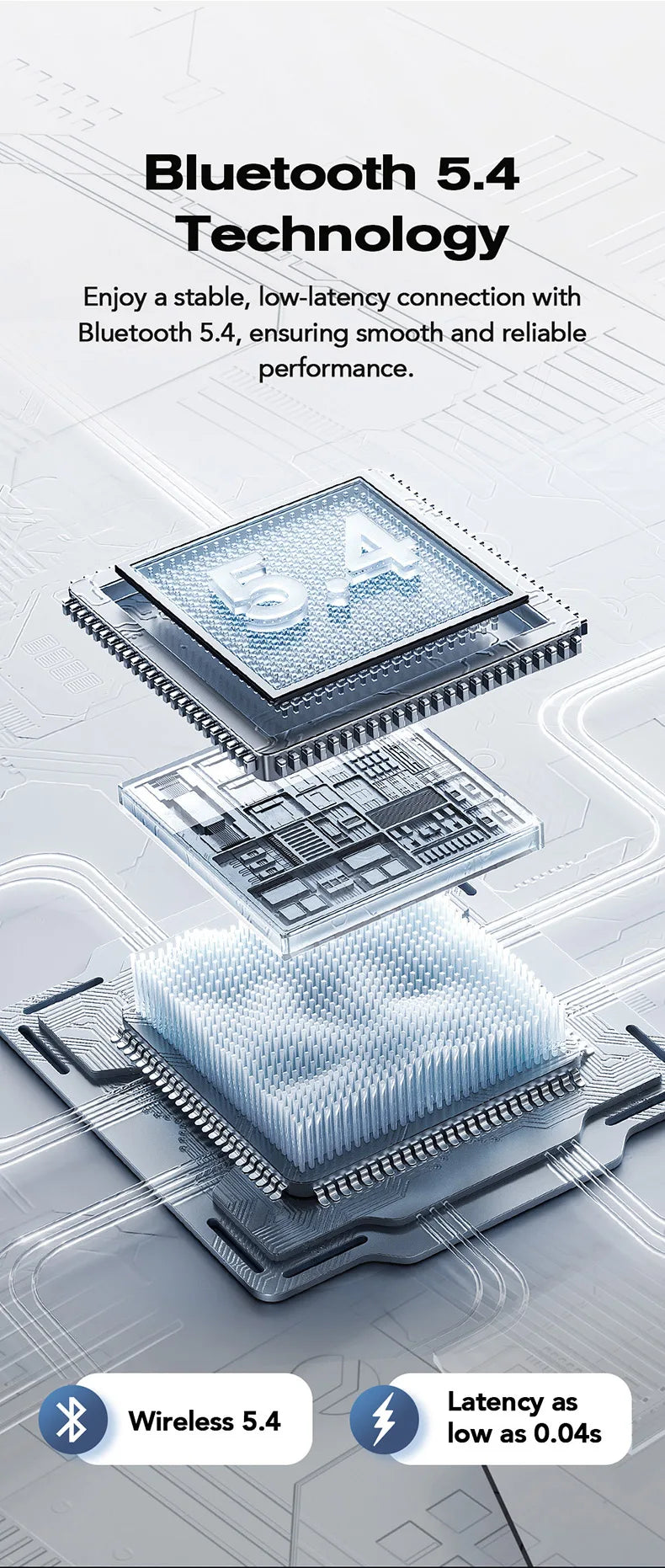 Écouteurs sans fil sport traducteur AI – Écrans tactiles LCD, écouteurs Bluetooth avec micro HD | Sélection FunWearCode