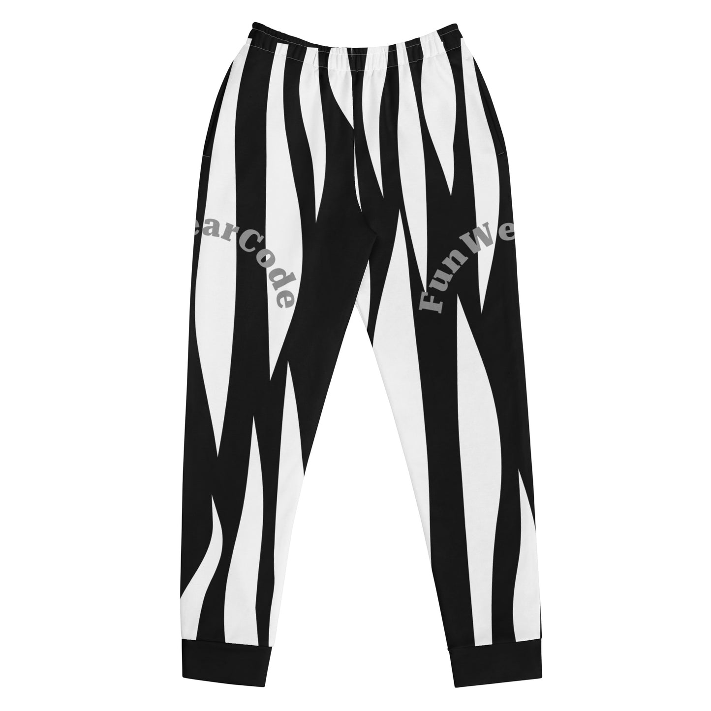 Women's Slim Fit Joggers | Sports Streetwear Zebra Sweatpants | FunWearCode