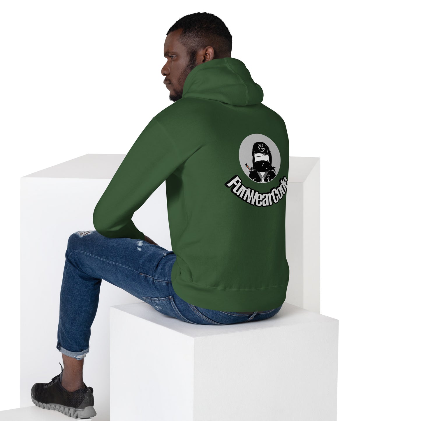 Premium Pullover Hoodie – Unique Whimsical Ninja Graphic Design | FunWearCode