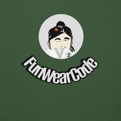 Judo Lady Graphic Cartoon Hoodie – Fun Martial Arts Sweatshirt | FunWearCode