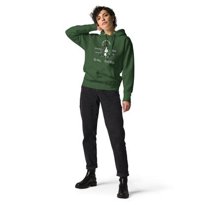 Judo Lady Graphic Cartoon Hoodie – Fun Martial Arts Sweatshirt | FunWearCode