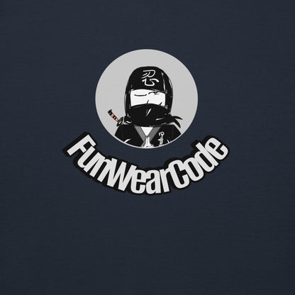 Premium Pullover Hoodie – Unique Whimsical Ninja Graphic Design | FunWearCode