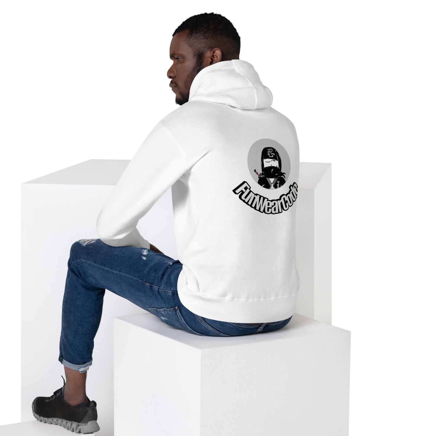 Premium Pullover Hoodie – Unique Whimsical Ninja Graphic Design | FunWearCode