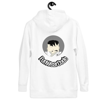 Judo Cartoon Graphic Hoodie – Fun Martial Arts | FunWearCode