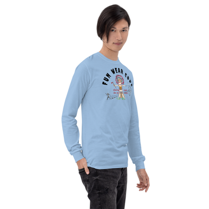Cozy Long Sleeve Sweatshirt – Special Edition American Indian Graphic Sweatshirt | FunWearCode