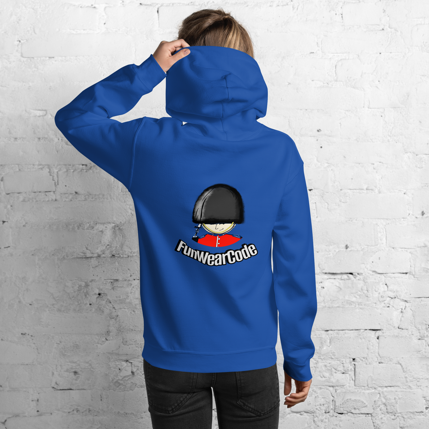 Unisex Heavy Blend Cozy Hoodie – Fun Royal Guardsman Sweatshirt | FunWearCode