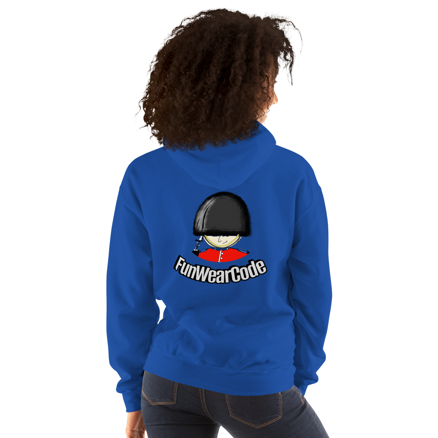 Unisex Heavy Blend Cozy Hoodie – Fun Royal Guardsman Sweatshirt | FunWearCode