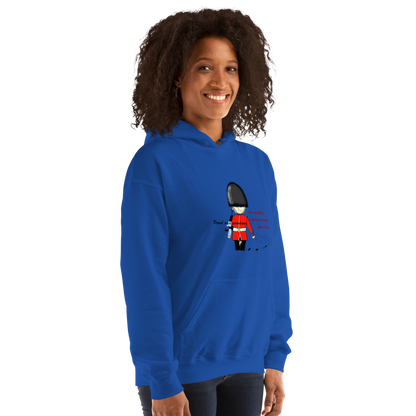 Unisex Heavy Blend Cozy Hoodie – Fun Royal Guardsman Sweatshirt | FunWearCode
