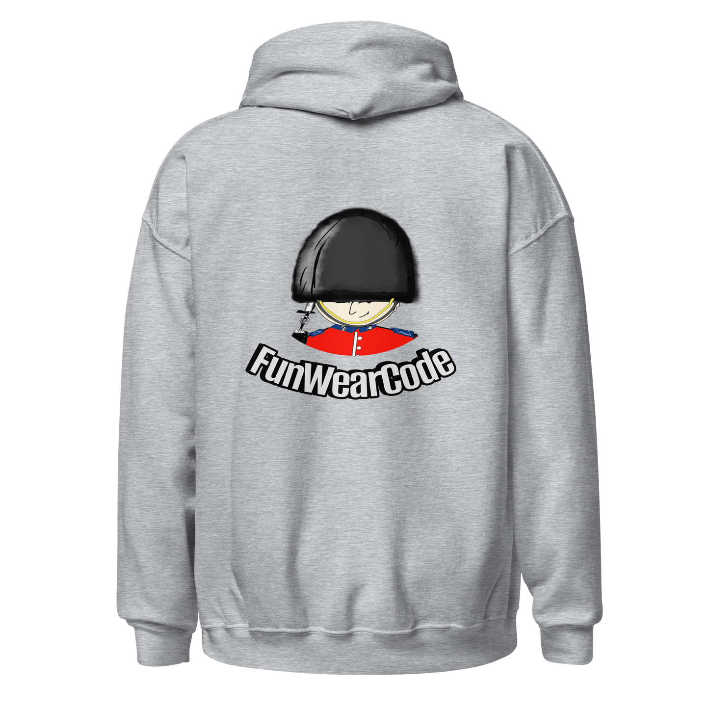 Unisex Heavy Blend Cozy Hoodie – Fun Royal Guardsman Sweatshirt | FunWearCode