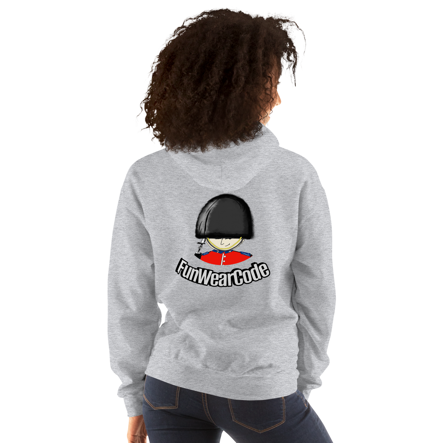 Unisex Heavy Blend Cozy Hoodie – Fun Royal Guardsman Sweatshirt | FunWearCode