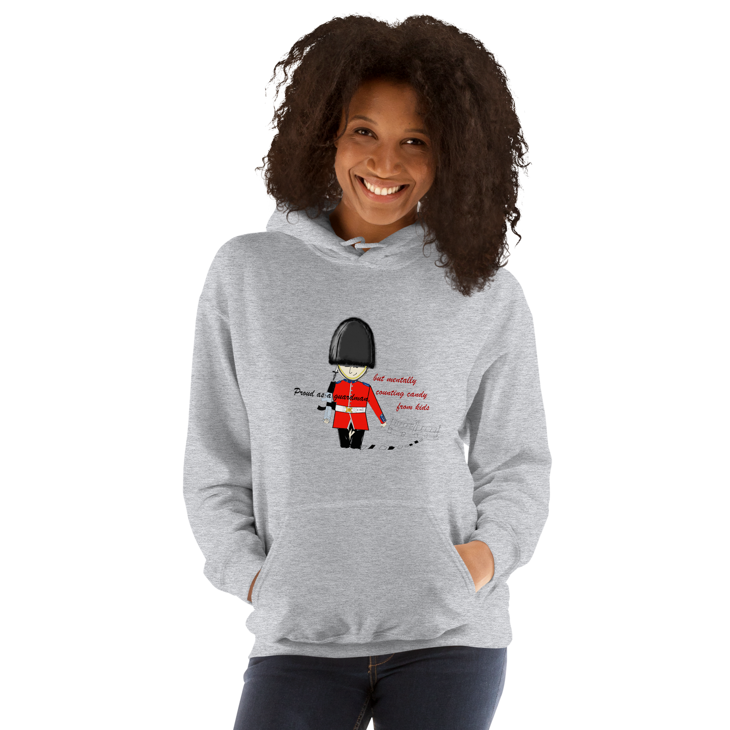 Unisex Heavy Blend Cozy Hoodie – Fun Royal Guardsman Sweatshirt | FunWearCode