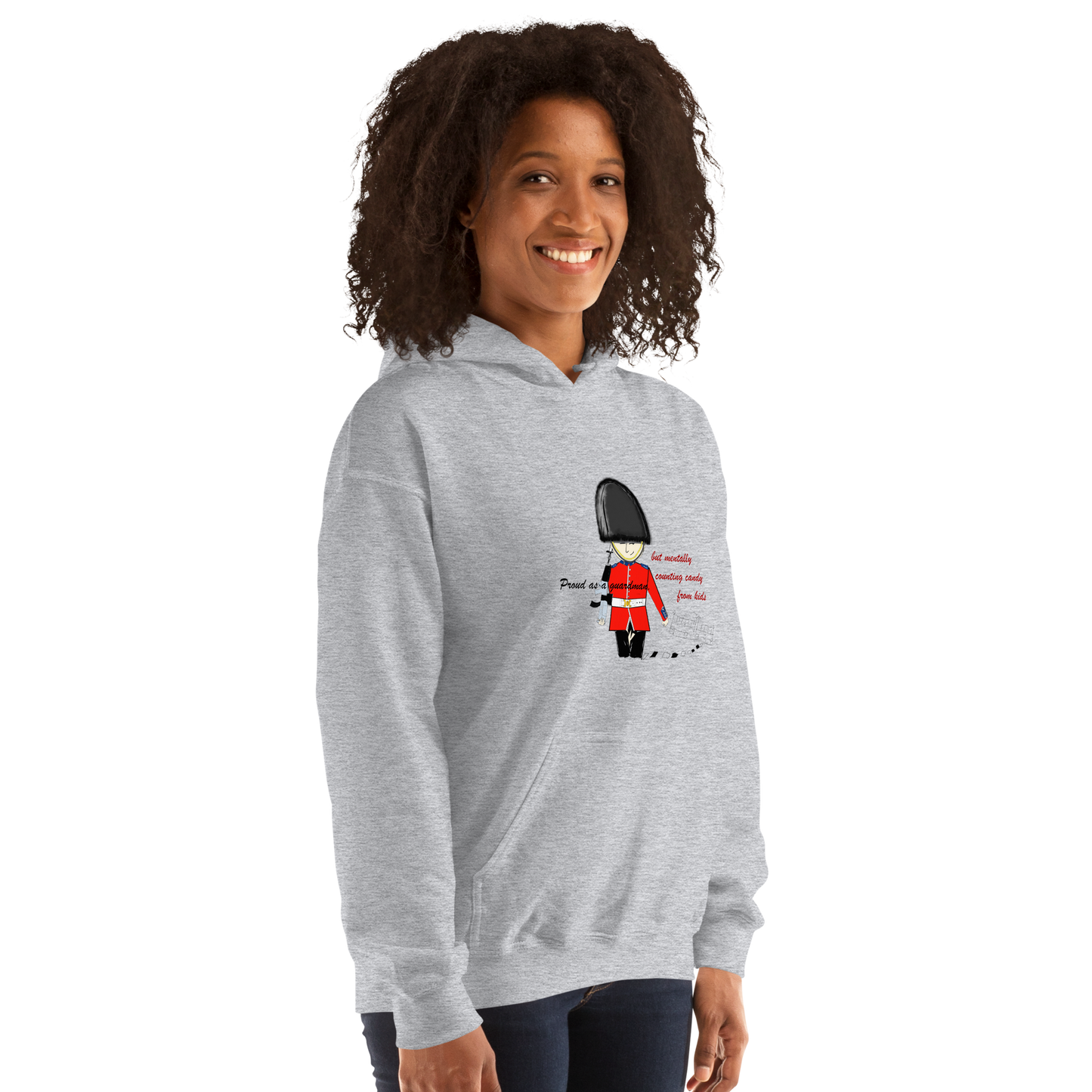 Unisex Heavy Blend Cozy Hoodie – Fun Royal Guardsman Sweatshirt | FunWearCode