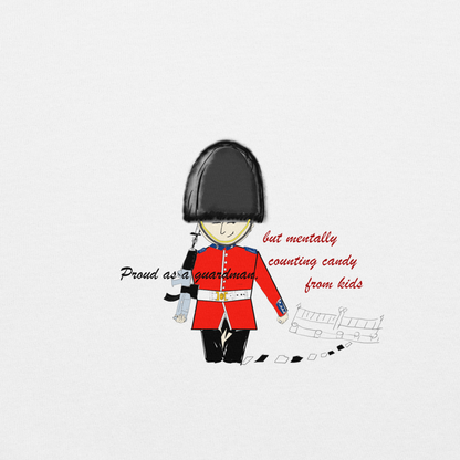 Unisex Heavy Blend Cozy Hoodie – Fun Royal Guardsman Sweatshirt | FunWearCode