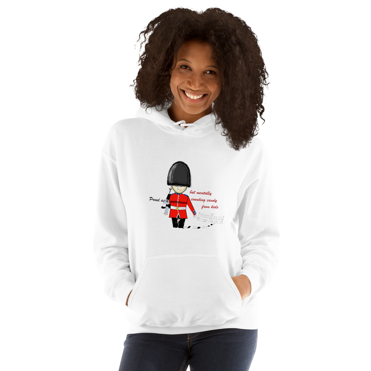 Unisex Heavy Blend Cozy Hoodie – Fun Royal Guardsman Sweatshirt | FunWearCode