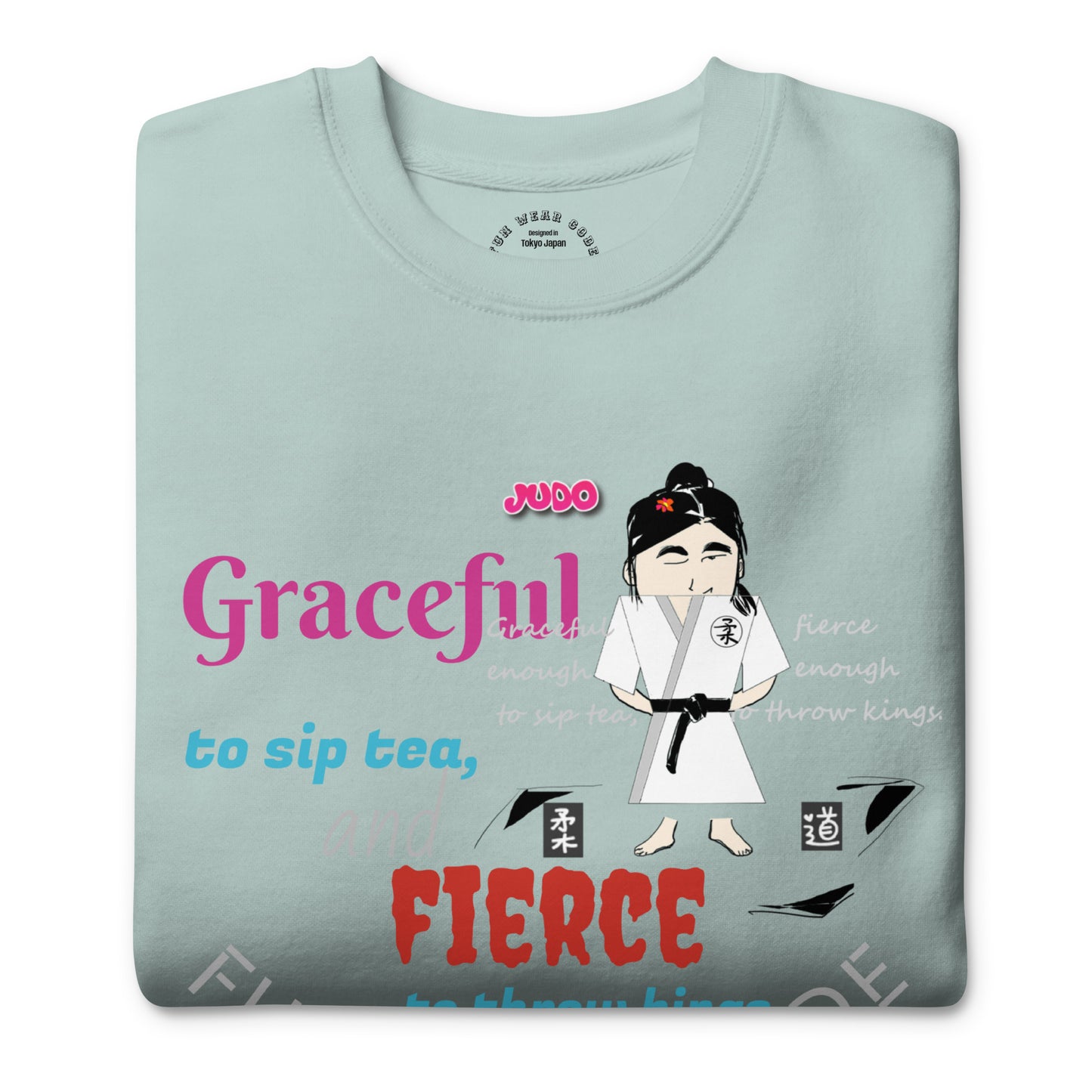 Judo Lady Long Sleeve Tee – Stylish Martial Arts Inspired Sweatshirt | FunWearCode