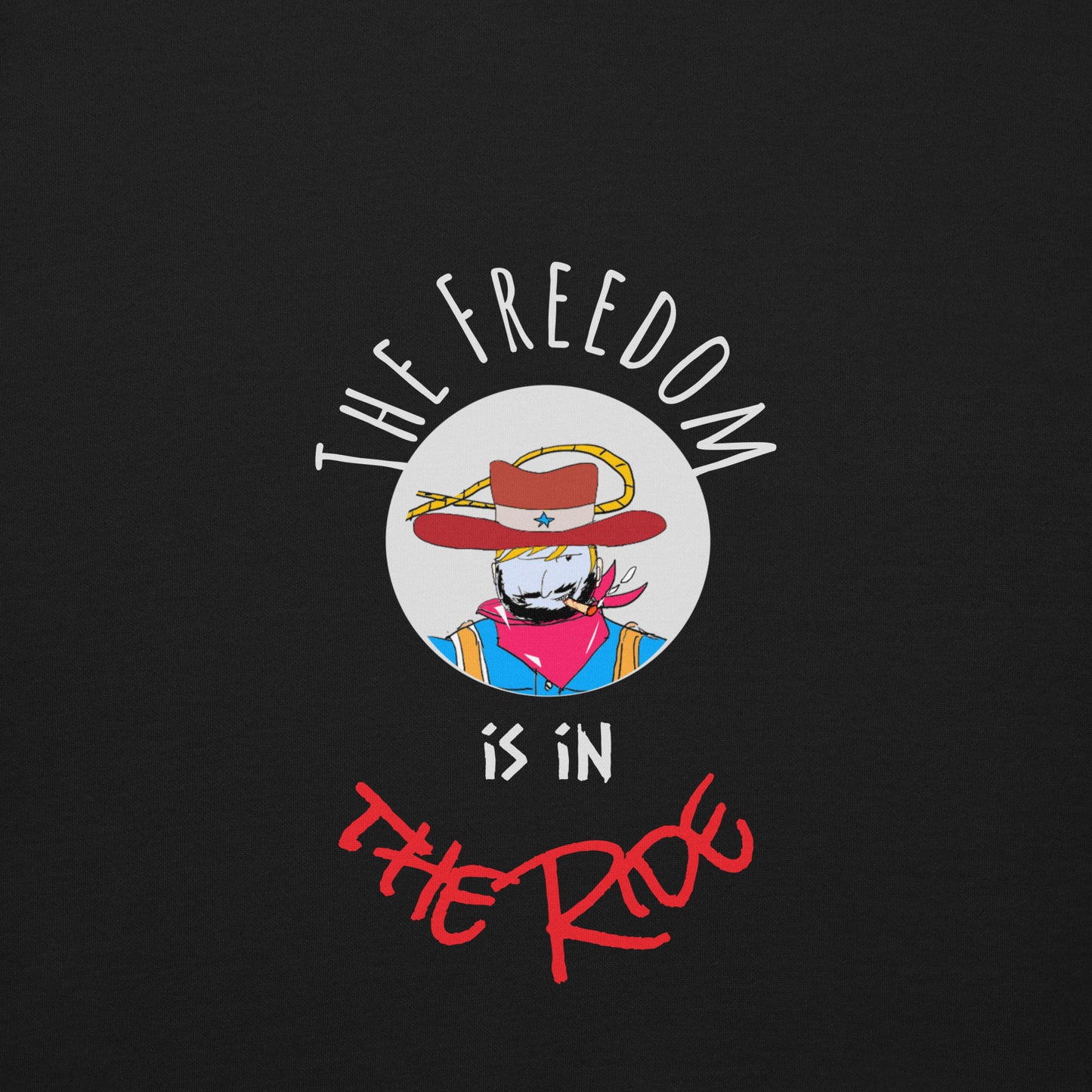 Premium Cozy Long Sleeve T-shirt – Classic Cowboy Graphic Sweatshirt | FunWearCode