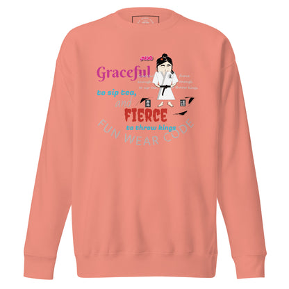 Judo Lady Long Sleeve Tee – Stylish Martial Arts Inspired Sweatshirt | FunWearCode