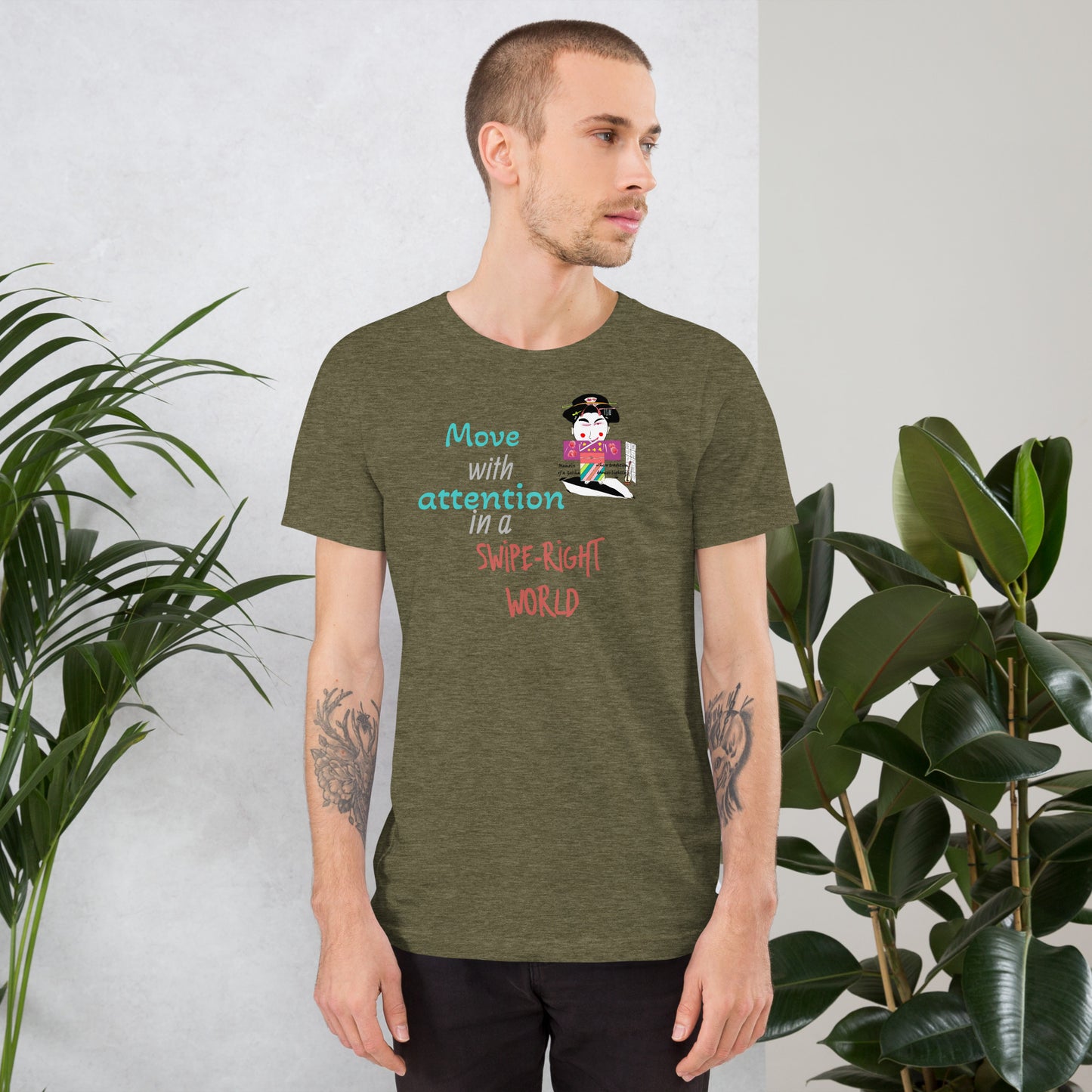Unisex Fun Geisha T-Shirt - Vintage Japanese Iconic Tee | FunWearCode