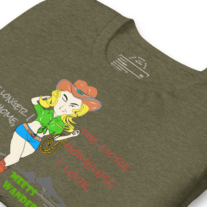 Classic Cowgirl Graphic T-shirt - American Style Tee for Fun-Loving Souls | FunWearCode