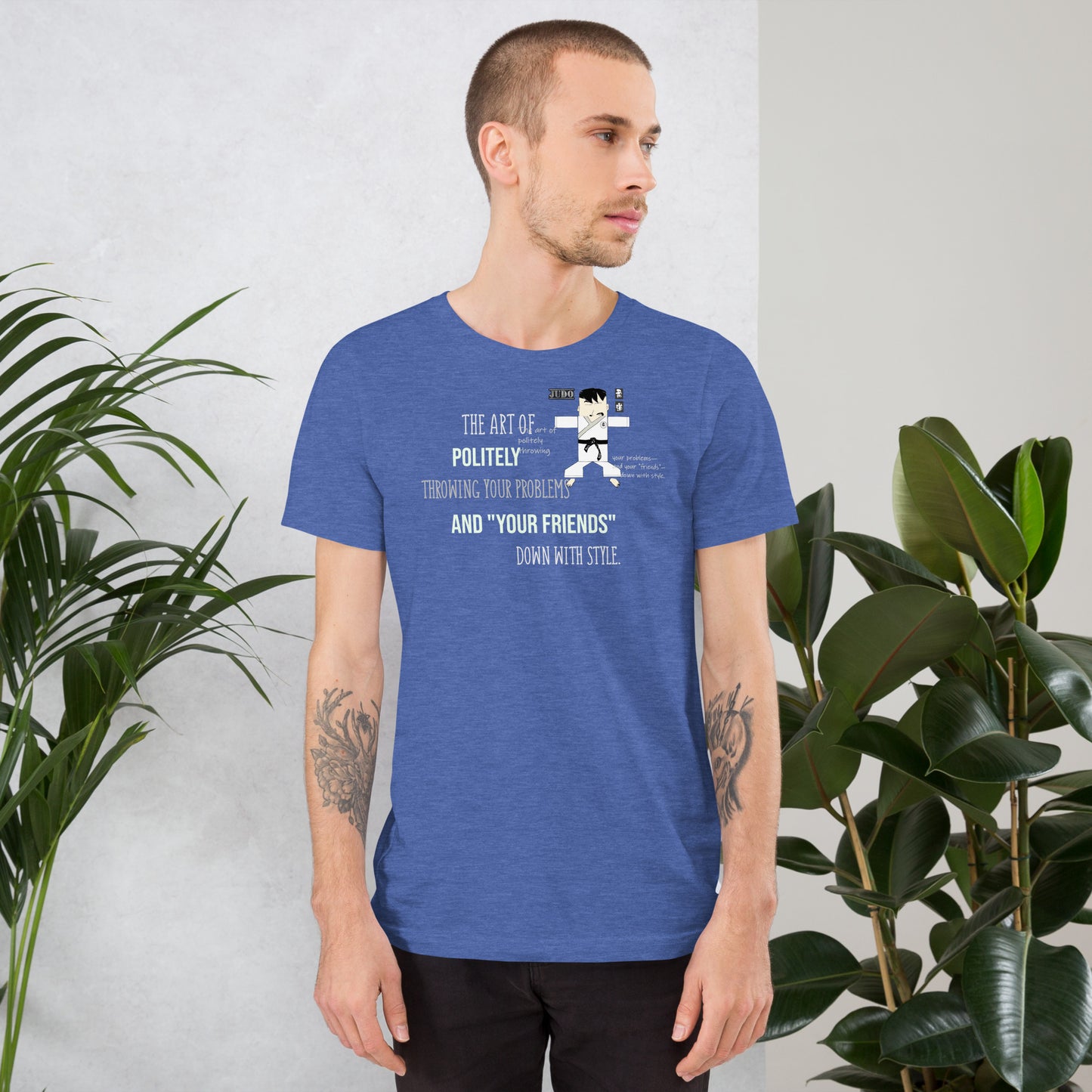 Authentic Judo Theme T-Shirt - Fun Martial Arts Graphic Tee | FunWearCode