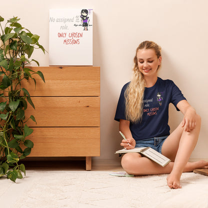 Lady Ninja Graphic T-Shirt – Feminine Martial Arts Theme Tee | FunWearCode