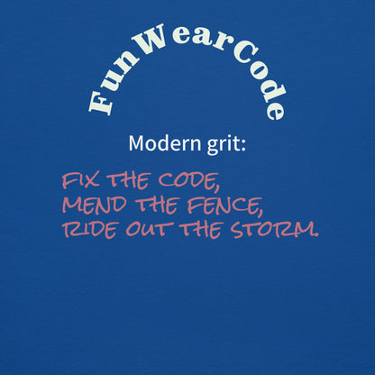 Cowboy Graphic Tee – Vintage Western Style T-Shirt | FunWearCode