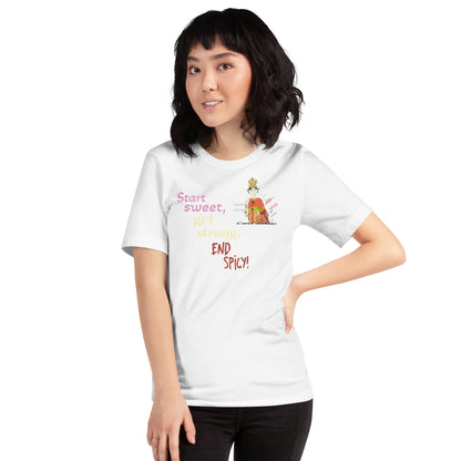 Fun Softstyle T-Shirt - Playful Thai Lady Graphic Tee | FunWearCode
