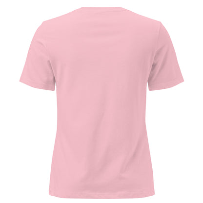 Pink t-shirt on a white background